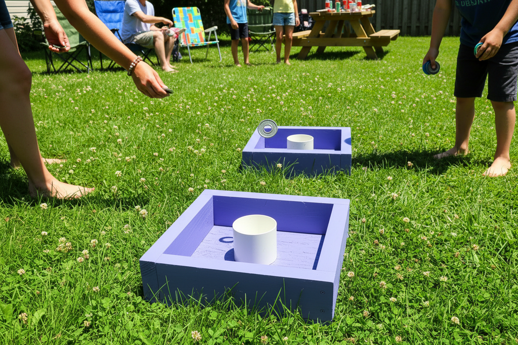 Washer Toss game daily rental with washers