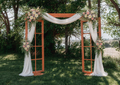 Window Frame Wedding arch daily rental