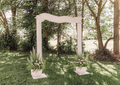 "Happily Ever After" Wedding arch daily rental