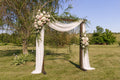 Darkwood Beam Wedding arch daily rental